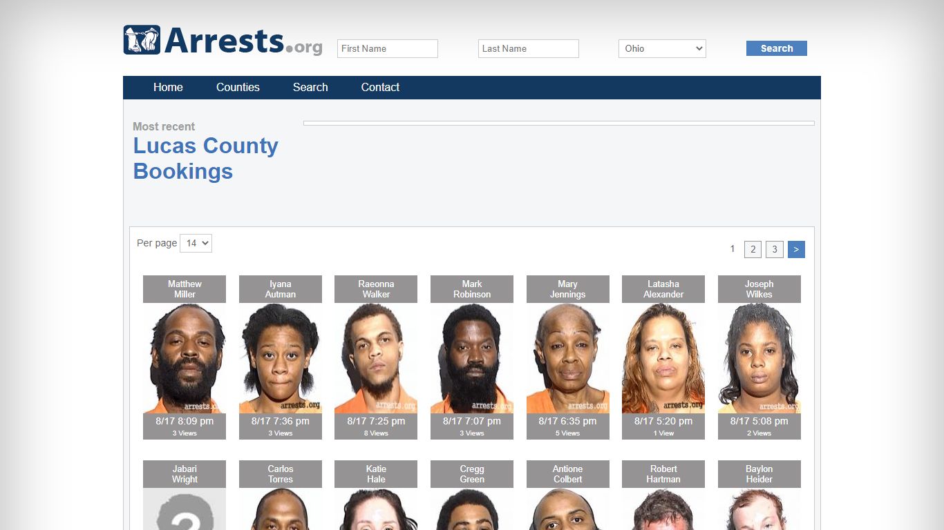 Lucas County Arrests and Inmate Search